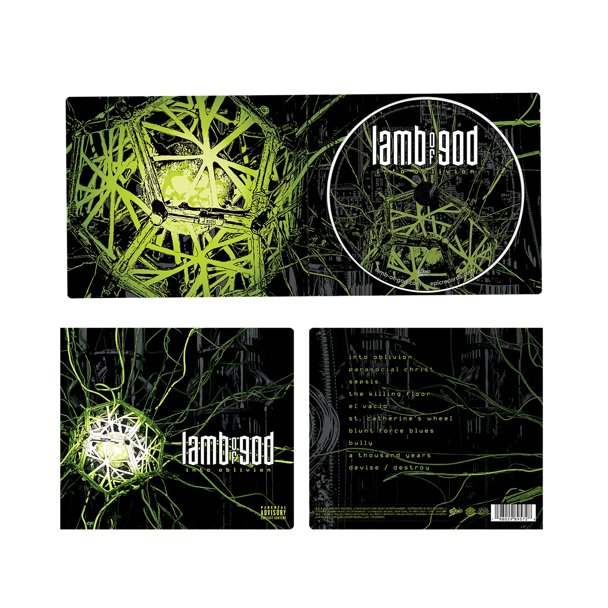 Into Oblivion - D2C Deluxe Signed CD Insert/Digipak