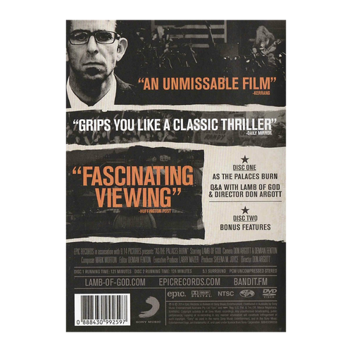 As The Palaces Burn DVD