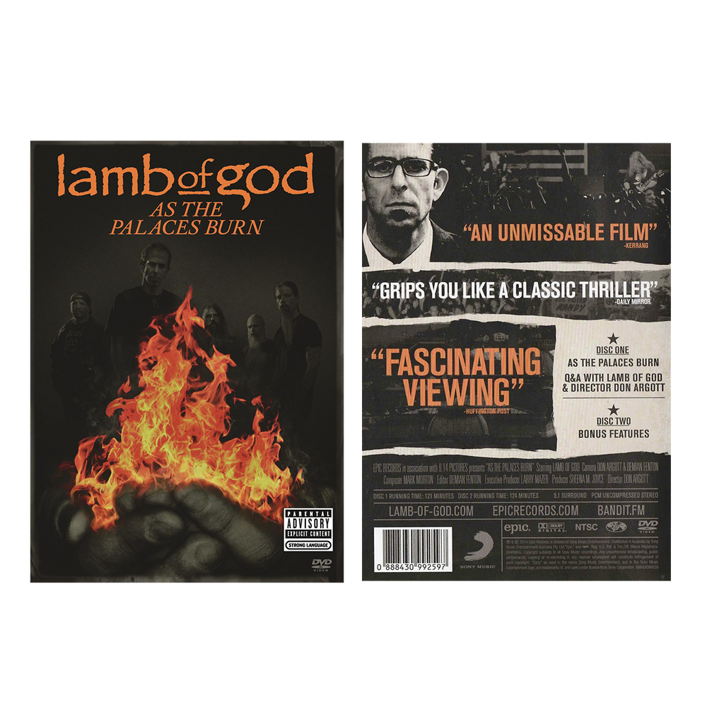 As The Palaces Burn DVD