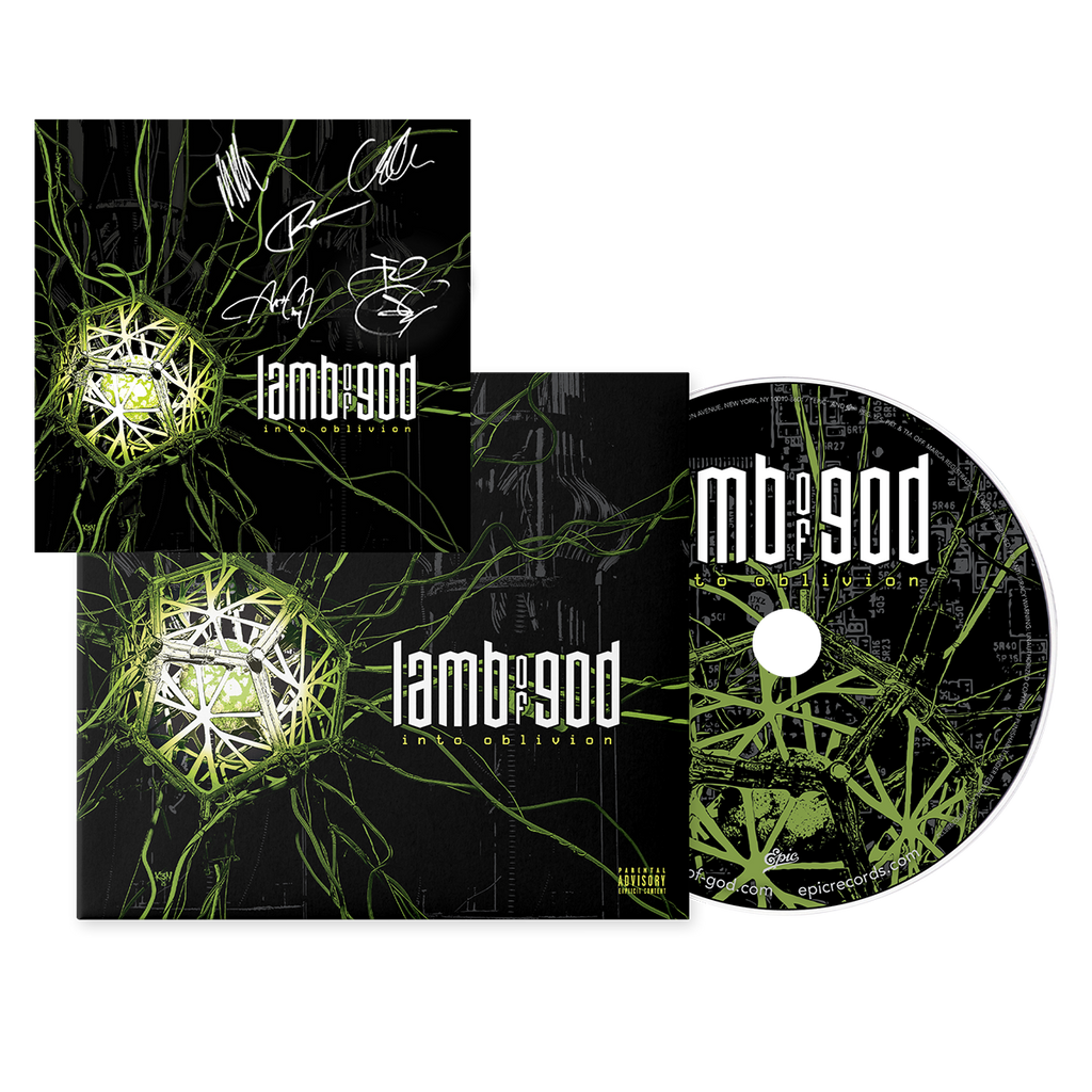 Into Oblivion - D2C Deluxe Signed CD Insert/Digipak